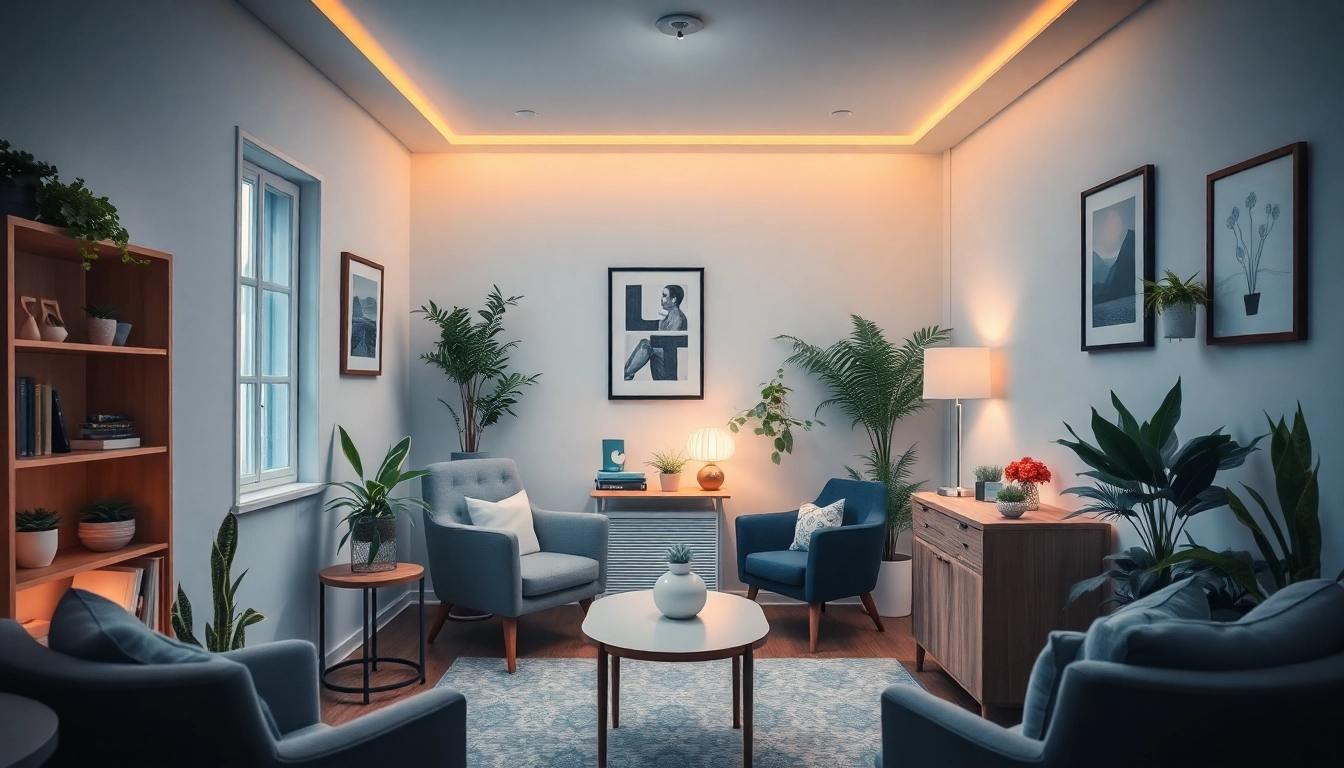 Experienced psycholog Lublin offering compassionate therapy in a modern, inviting practice environment.