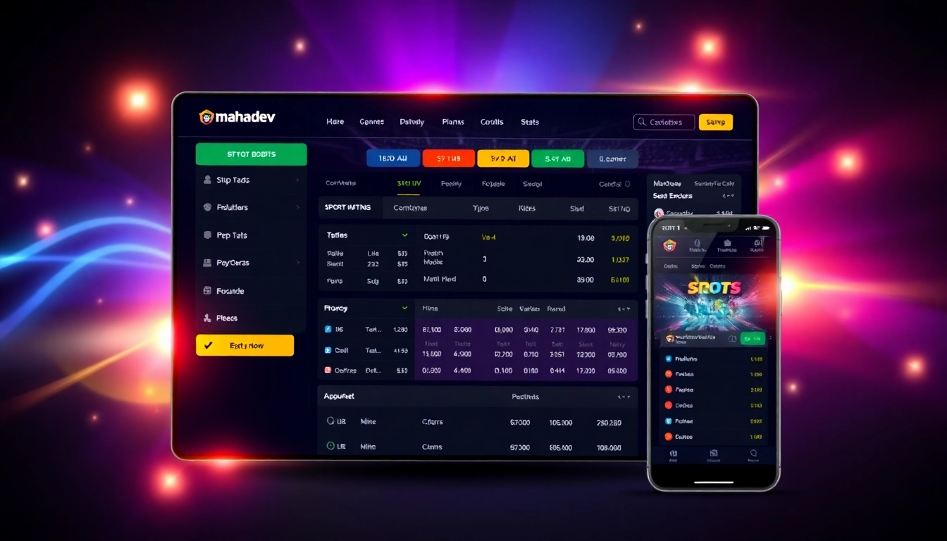 Mahadev Book platform offering safe sports betting and live casino experience with user-friendly interface.
