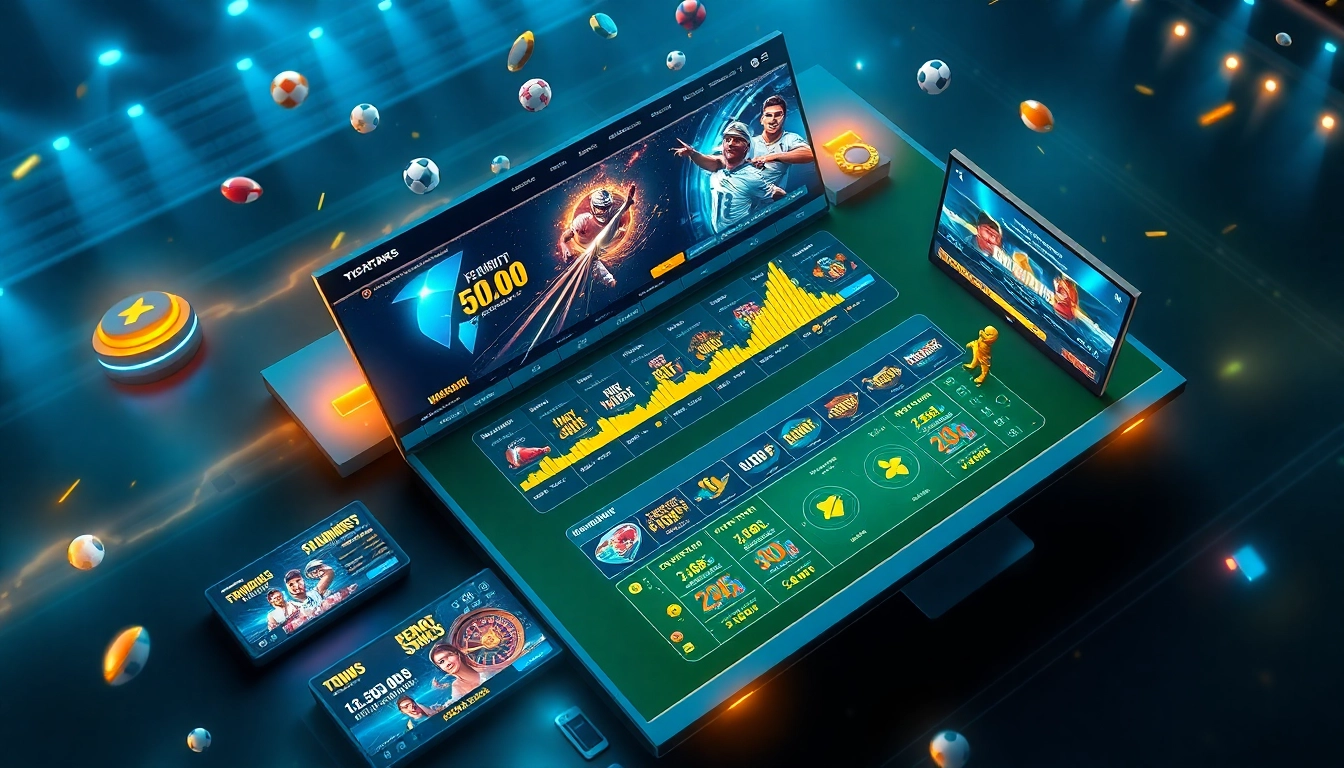 Skyexchange online betting platform showcasing sports and casino games with engaging interface and vibrant design for sports enthusiasts and players.