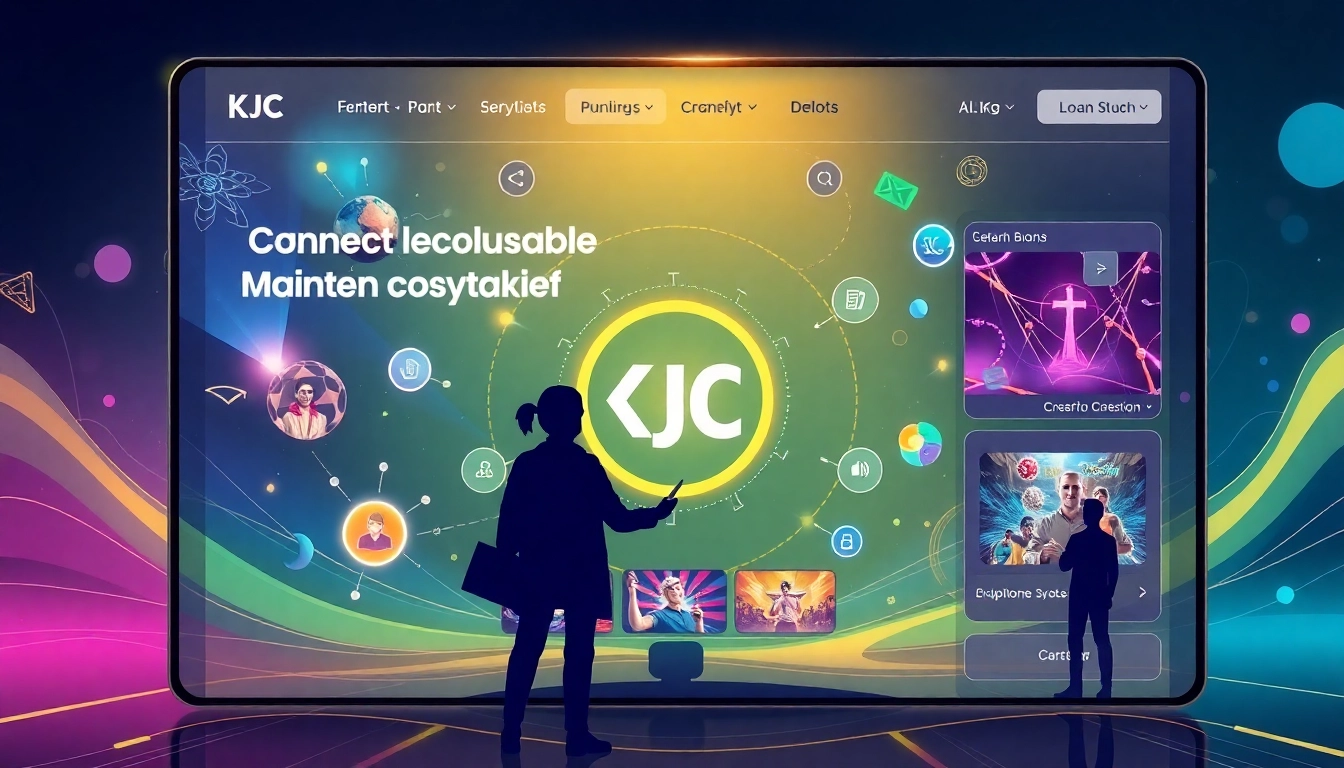 KJC leading digital entertainment platform emphasizing innovation, trust, and global connectivity for users.