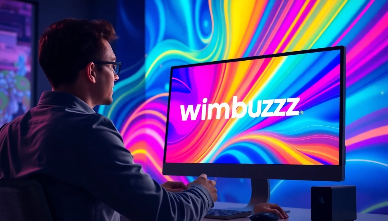 Winbuzz online betting platform displayed on screen with users engaging in sports betting and