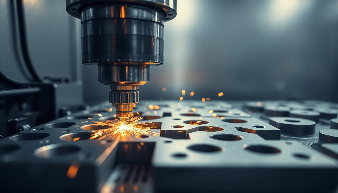 Professional factory using frezowanie CNC to shape aluminum parts with high precision and