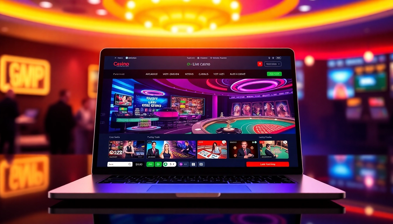 Professional analyzing live casino siteleri interface with trusted features and user-friendly