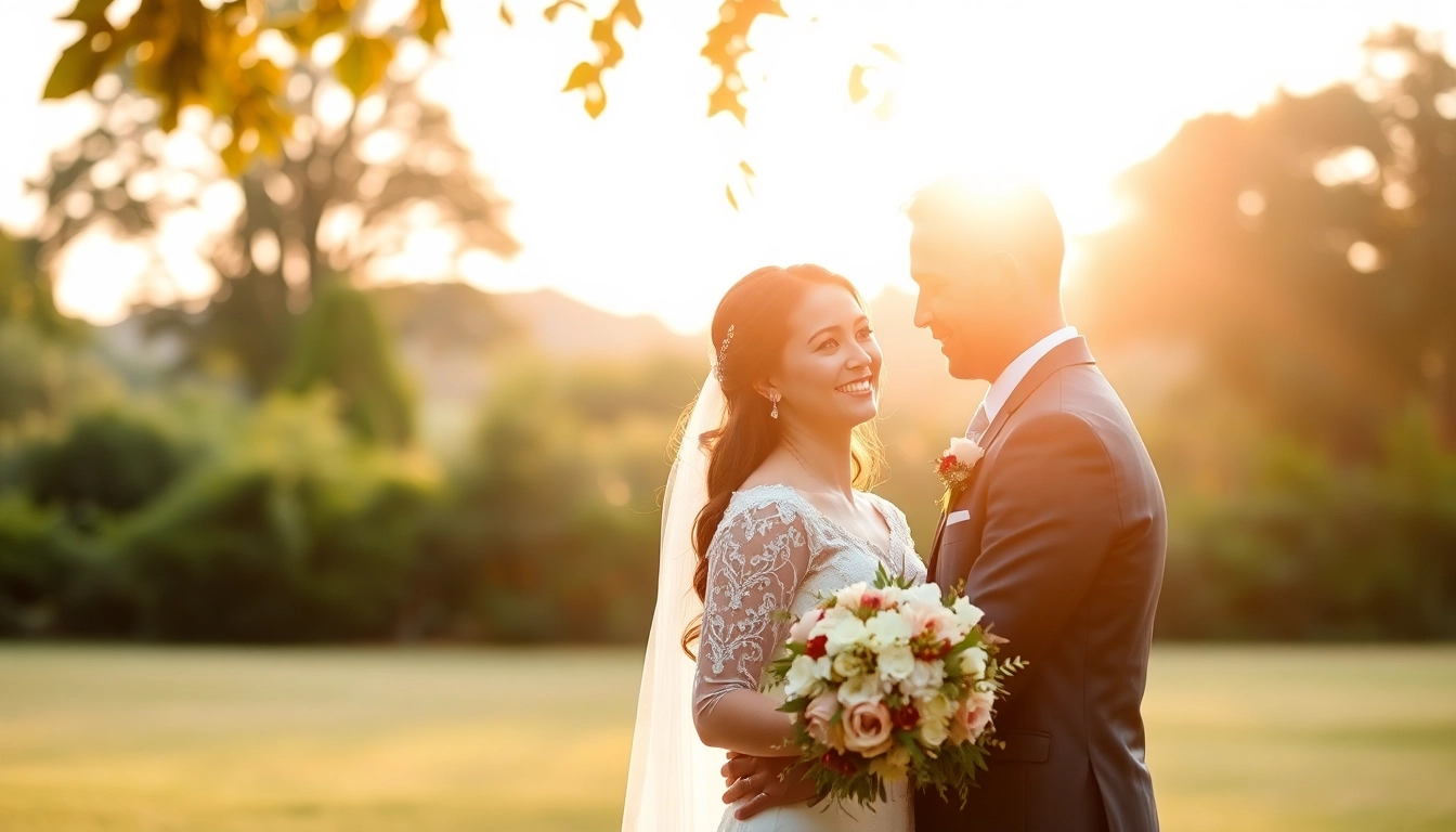 Skilled photographer captures natural moments during eskuvoi fotozas with a happy couple in